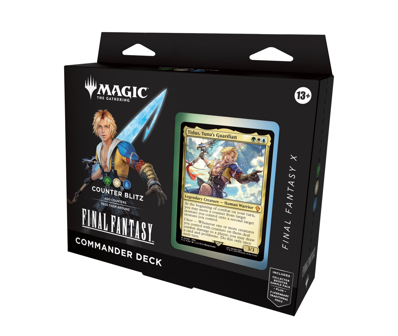 MTG Magic The Gathering Commander Deck Counter Blitz Final Fantasy X Englisch