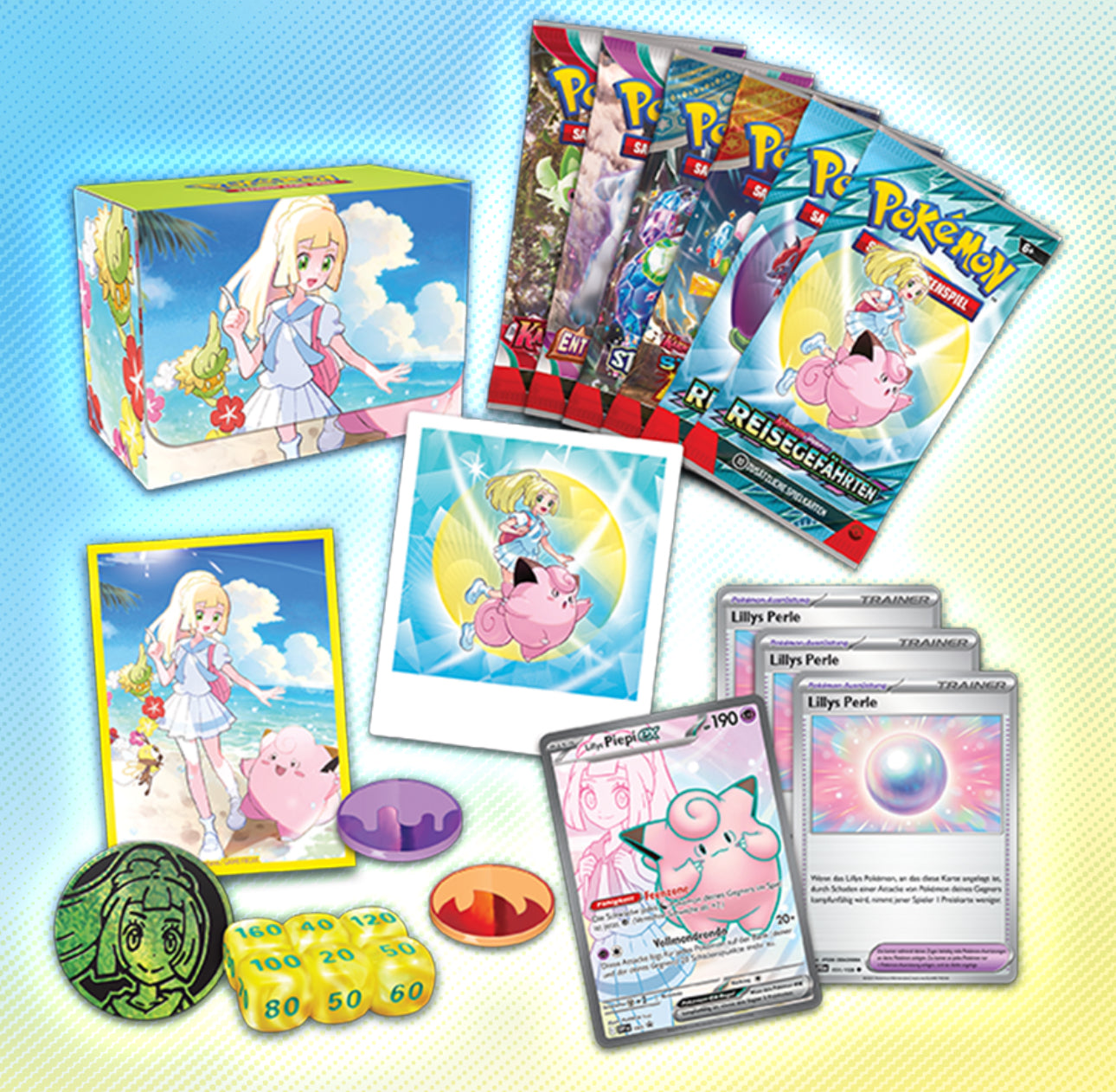 Pokemon Premium Turnierkollektion Lilly Deutsch