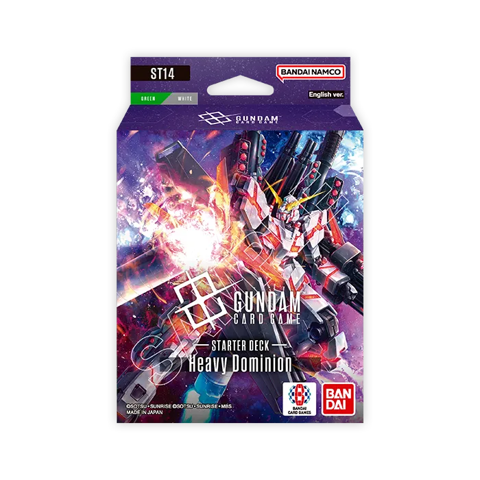Gundam Starter Deck 14 ST14 Heavy Dominion Englisch
