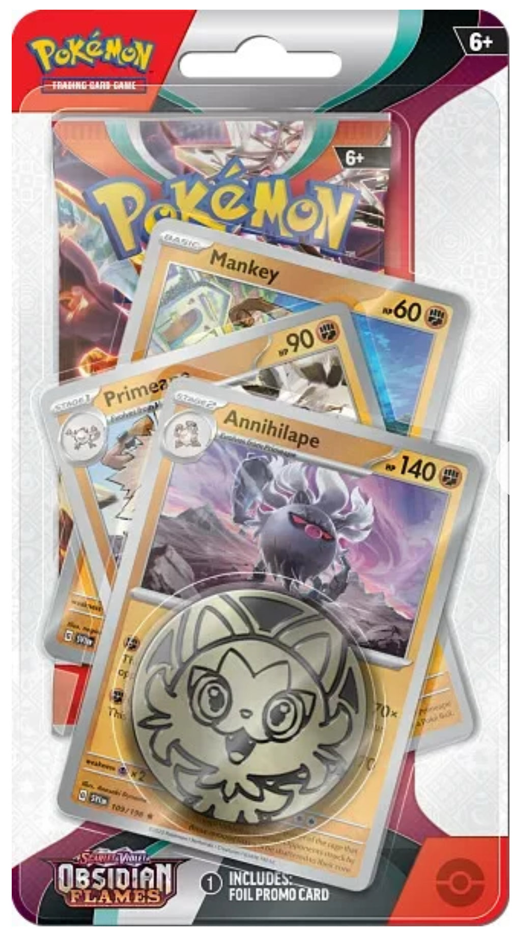 Pokemon Obsidian Flames Premium Checklane Blister Englisch