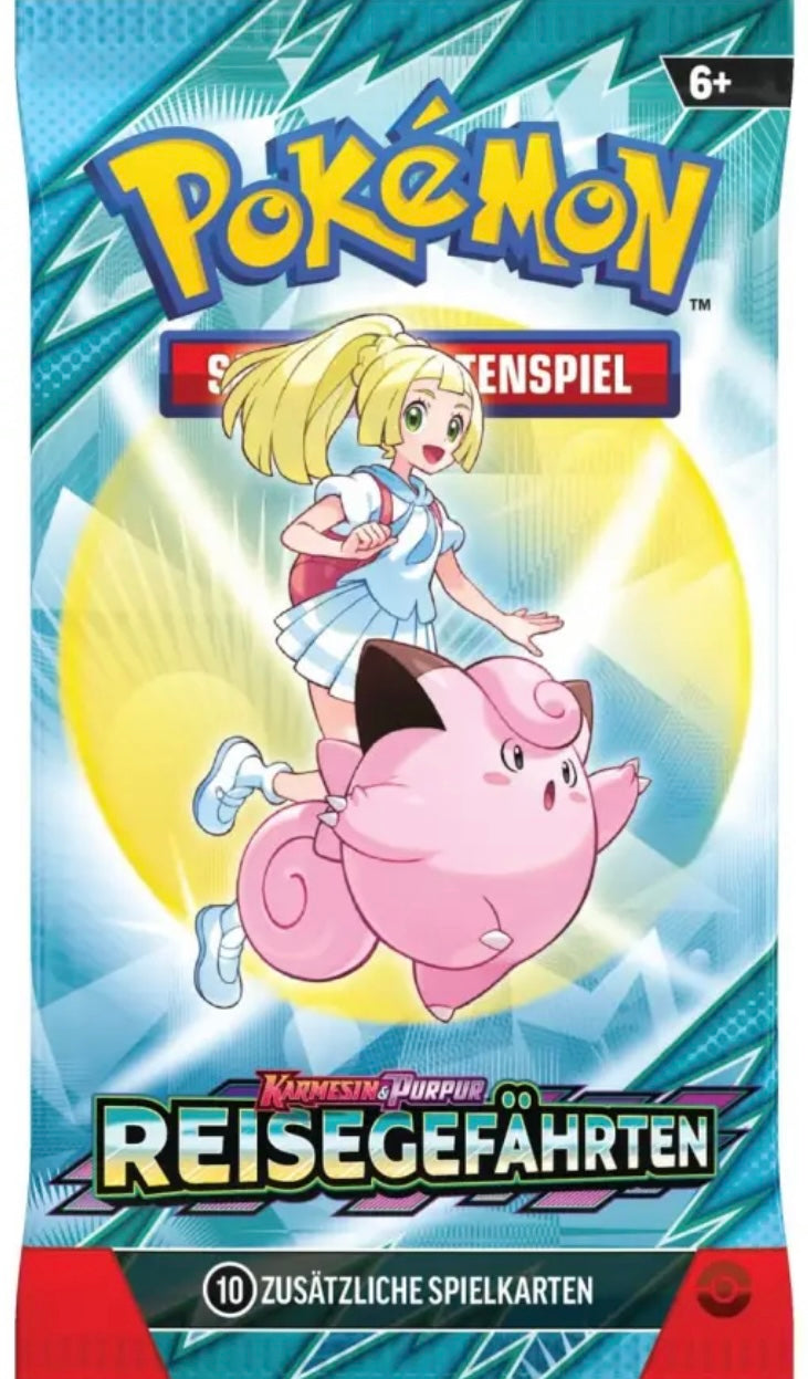 Pokemon Reisegefährten Booster Deutsch