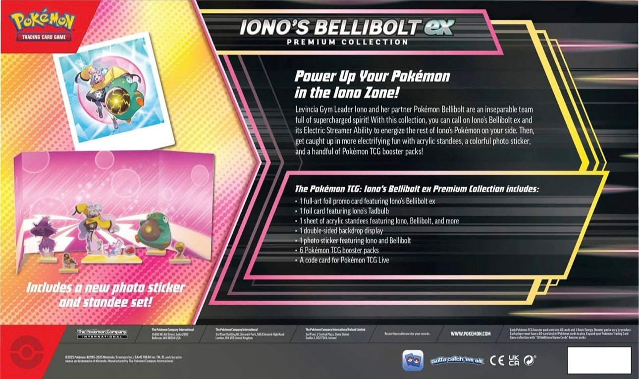 Pokemon Ionos Bellibolt ex Premium Collection Englisch