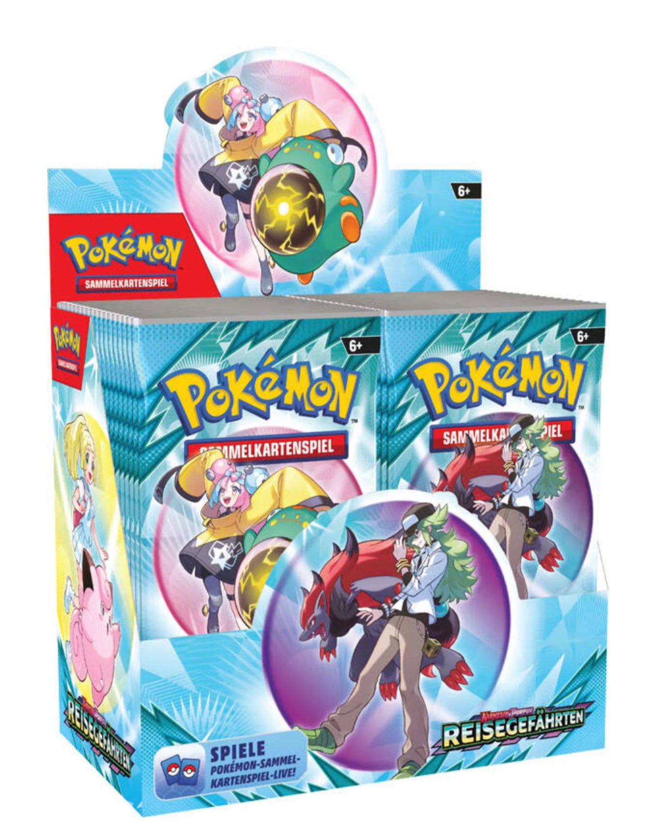 Pokemon Reisegefährten 36er Display Deutsch