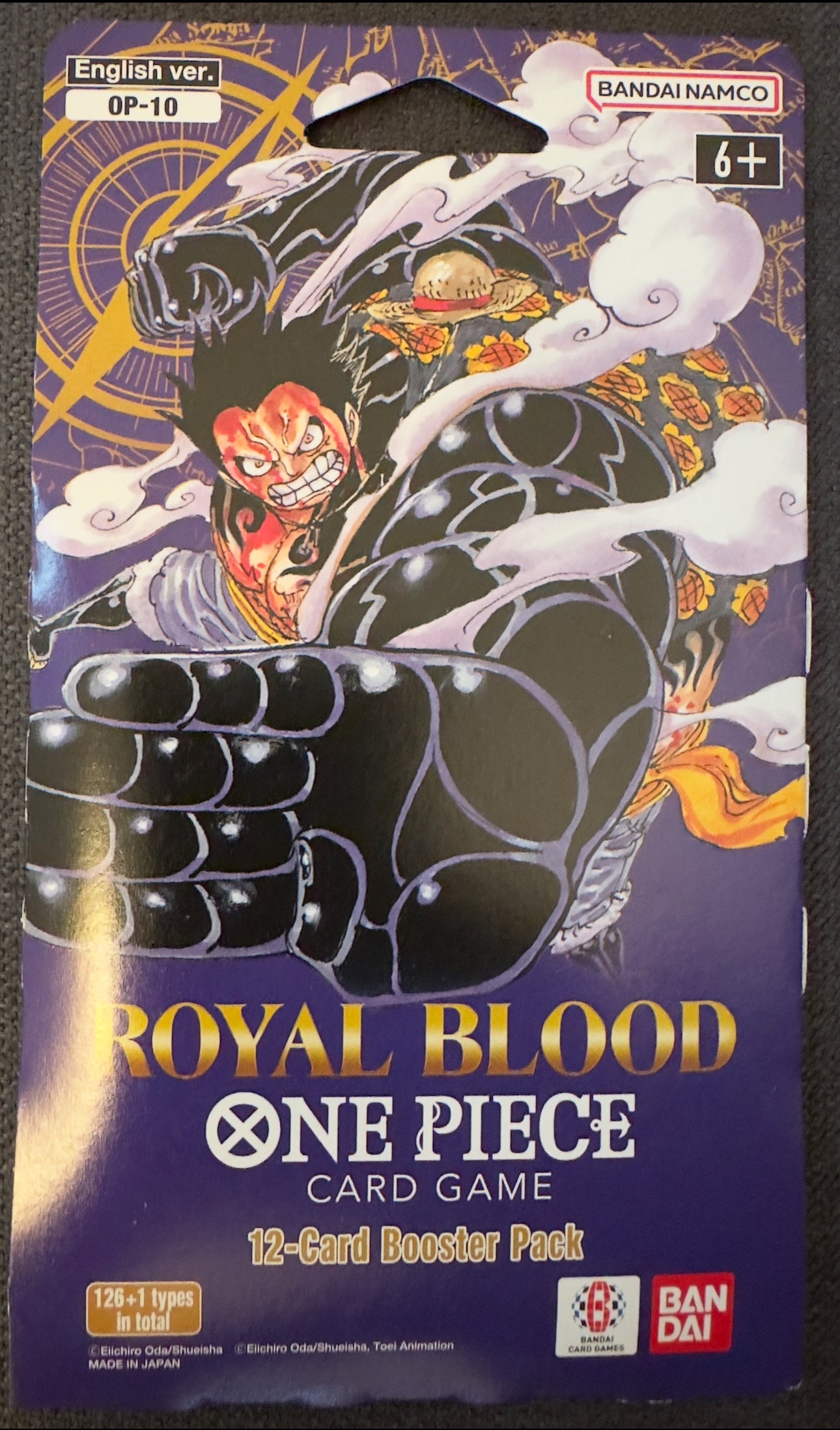 One Piece OP10 Royal Blood SLEEVED BOOSTER Englisch