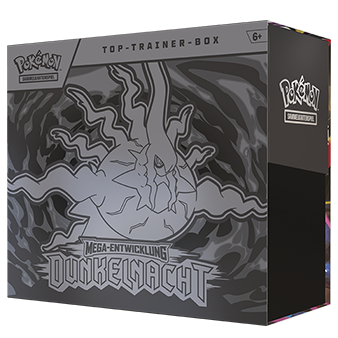 Pokemon Mega Entwicklungen Dunkelnacht Top Trainer Box Deutsch