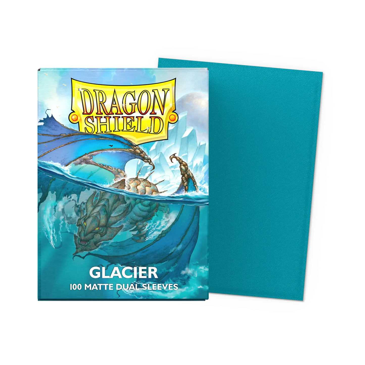 Sleeves Dragon Shield Glacier Matte Dual Standard Size