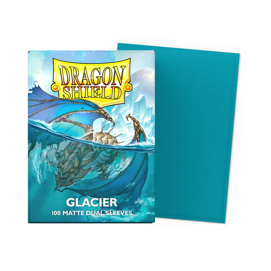 Sleeves Dragon Shield Glacier Matte Dual Standard Size