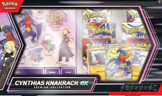 Pokemon Cynthias Knakrack ex Premium Kollektion Deutsch
