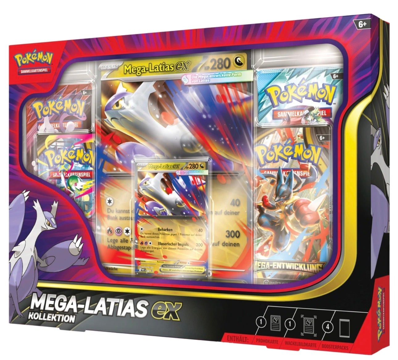 Pokemon Mega Latias ex Kollektion Deutsch