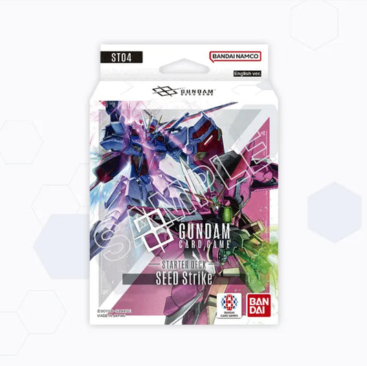 Gundam Card Game Starter Deck SEED Strike ST04 Englisch