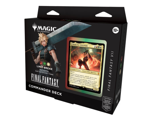 MTG Magic The Gathering Commander Deck Limit Break Final Fantasy VII Englisch