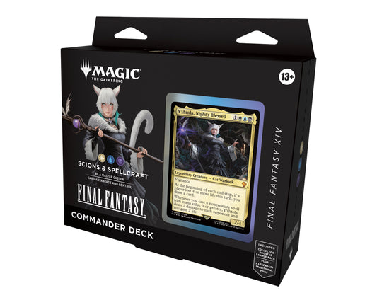 MTG Magic The Gathering Commander Deck Scions & Spellcraft Final Fantasy XIV Englisch