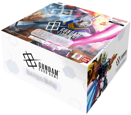 Gundam Card Game Newtype Rising GD01 Display Englisch