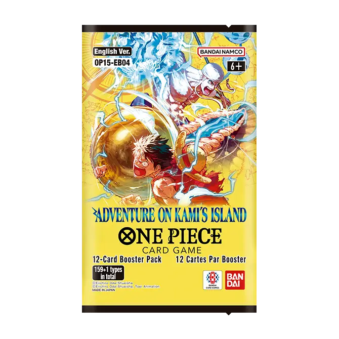 One Piece Card Game Adventure on Kami’s Island OP15 - EB04 Booster Englisch