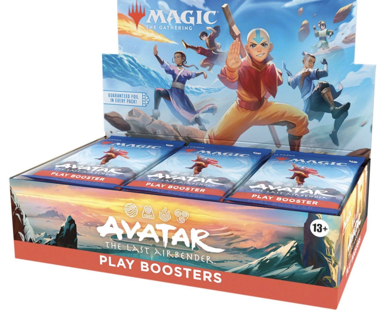 MTG Magic The Gathering Avatar the last Airbender Play Booster Display Englisch