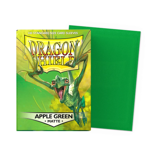 Sleeves Dragon Apple Green Matte Standard Size