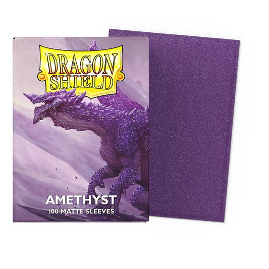 Sleeves Dragon Shield Amethyst Matte Standard Size