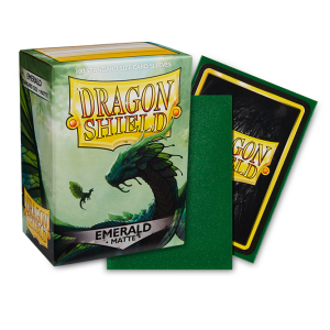 Sleeves Dragon Shield Emerald Matte Standard Size