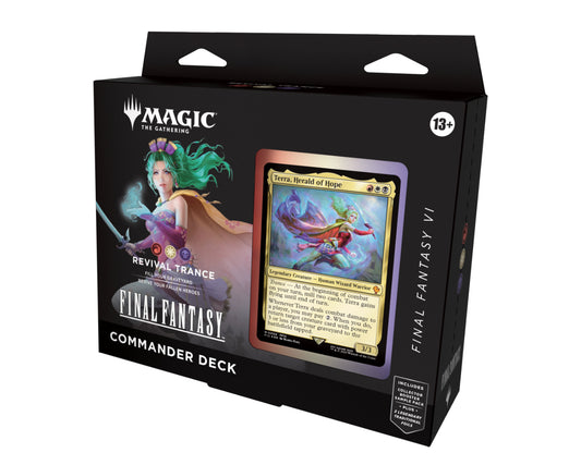 MTG Magic The Gathering Commander Deck Revival Trance Terra Final Fantasy VI Englisch