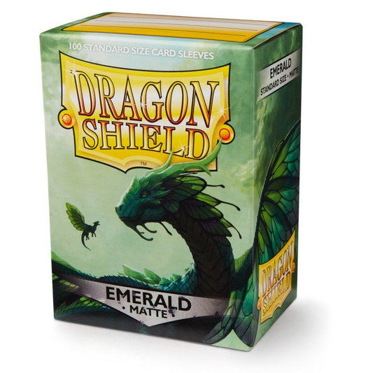 Sleeves Dragon Shield Emerald Matte Standard Size