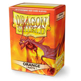 Sleeves Dragon Shield Orange Matte Standard Size