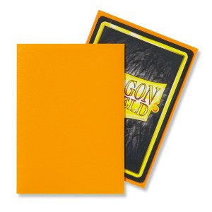 Sleeves Dragon Shield Orange Matte Standard Size