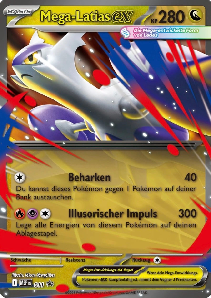 Pokemon Mega Latias ex Kollektion Deutsch