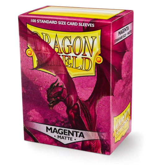Sleeves Dragon Shield Magenta Matte Standard Size