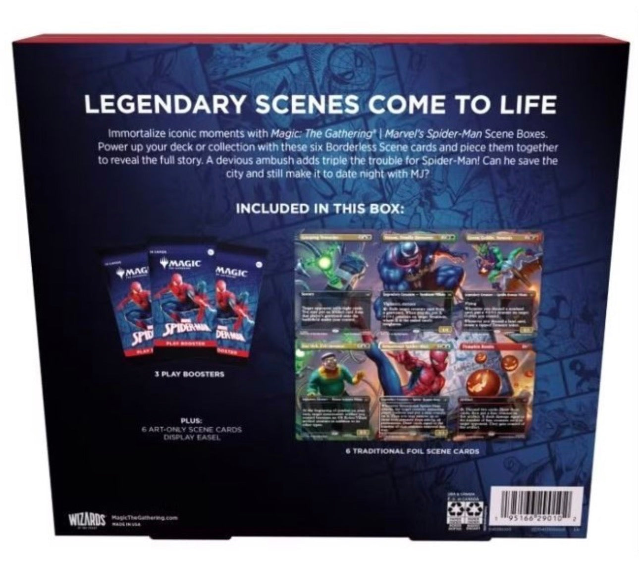 MTG Magic The Gathering Spiderman Scene Box Englisch