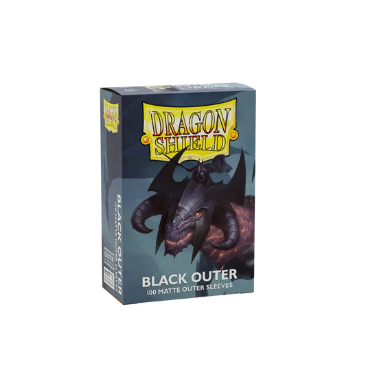 Sleeves Dragon Shield Black Outer Matte