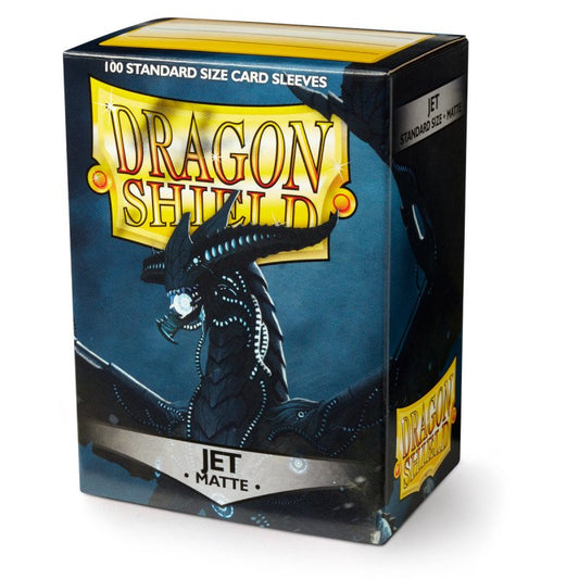 Sleeves Dragon Shield Jet Matte Standard Size