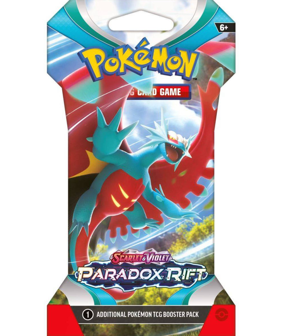 Pokemon Sleeved Booster Paradox Rift Englisch