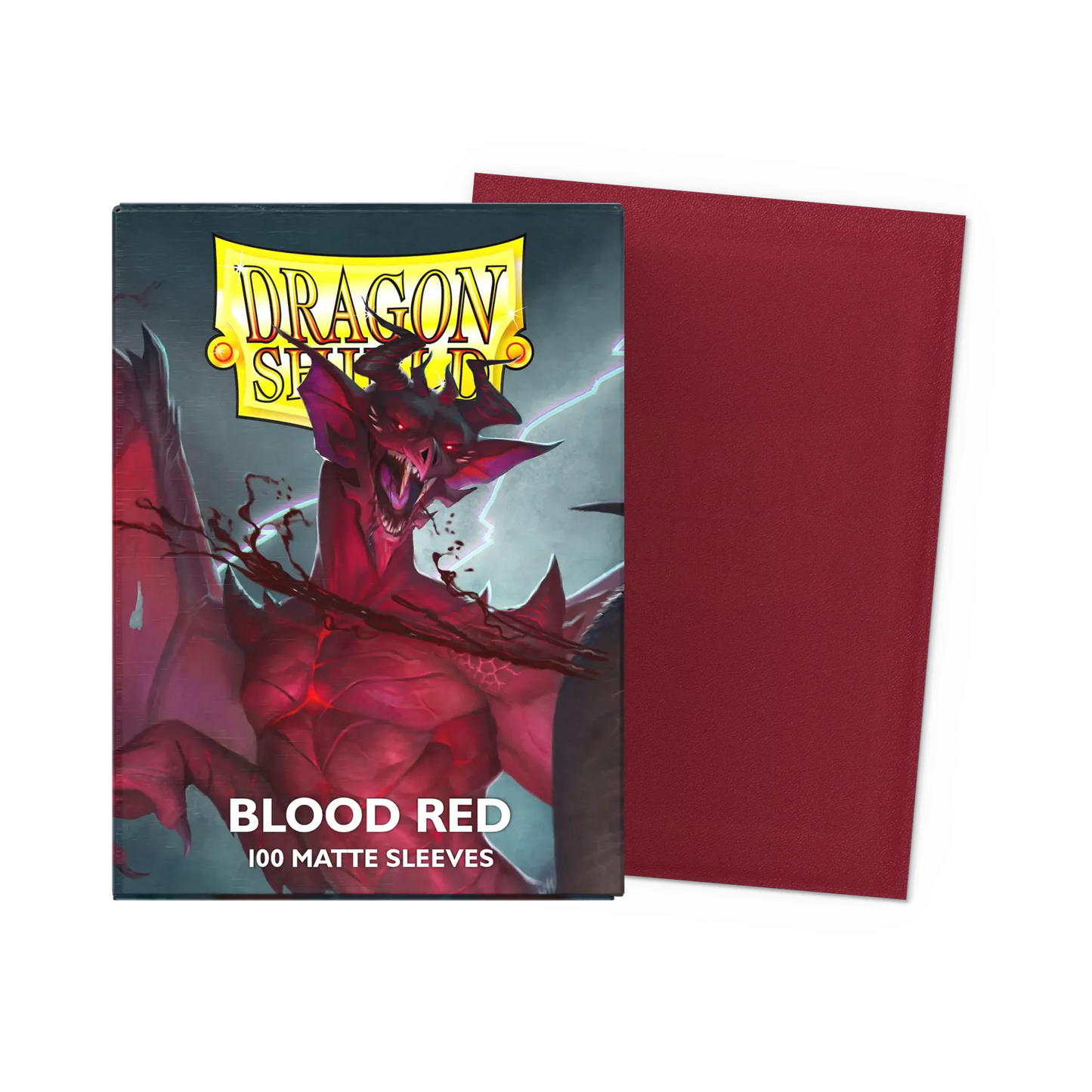Sleeves Dragon Shield Blood Red Matte Standard Size