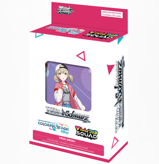 Weiss Schwarz Trial Deck+ Hatsune Miku: Colorful Stage! Vivid Bad Squad Englisch