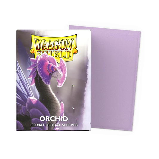Sleeves Dragon Shield Orchid Matte Dual Standard Size