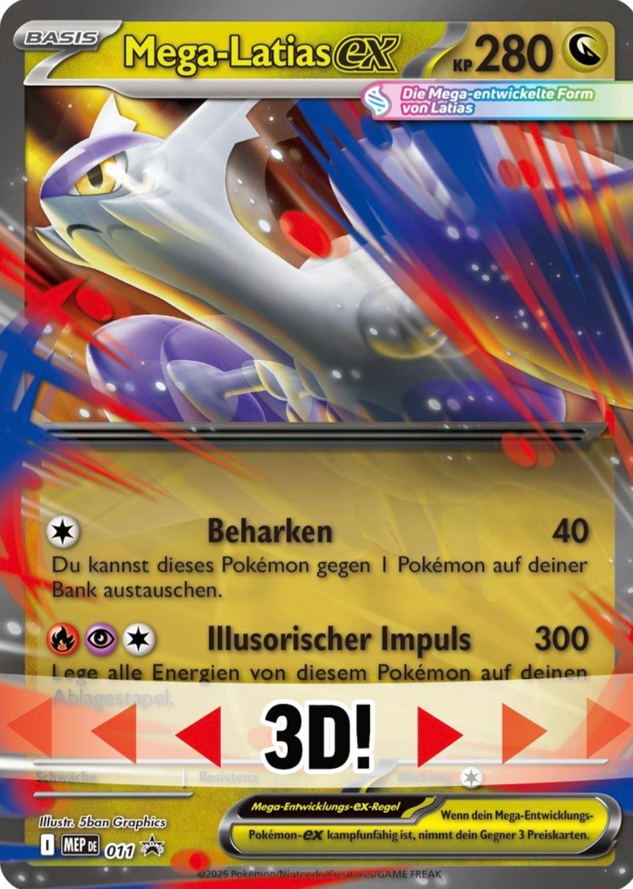 Pokemon Mega Latias ex Kollektion Deutsch