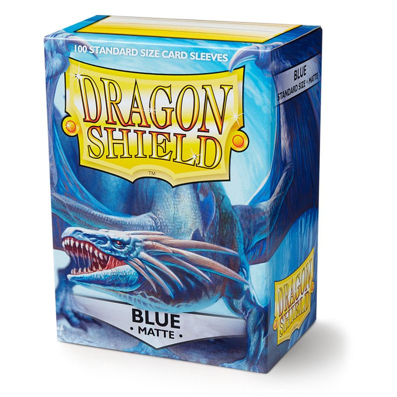Sleeves Dragon Shield Blue Matte Standard Size