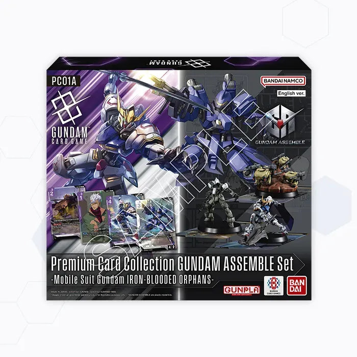 Gundam Card Game Premium Collection ASSEMBLE Set -Mobile Suit Gundam IRON-BLOODED ORPHANS- [PC01A] Englisch