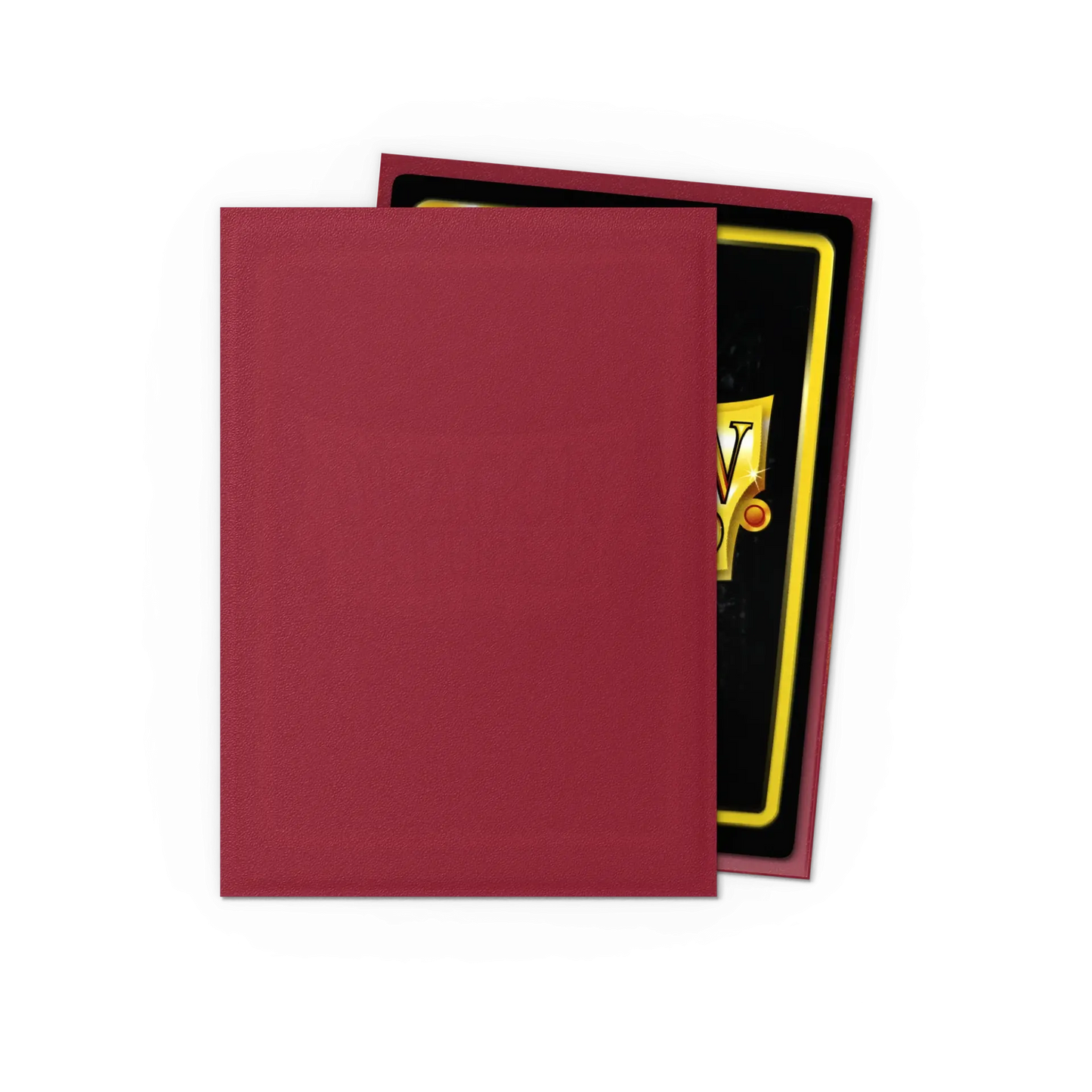 Sleeves Dragon Shield Blood Red Matte Standard Size