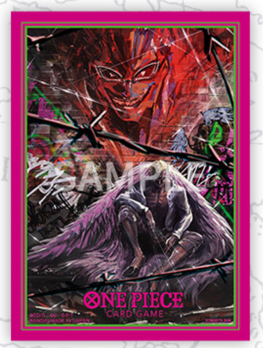 One Piece Official Card Sleeve TCG+ Store Edition vol.4 Doflamingo Englisch
