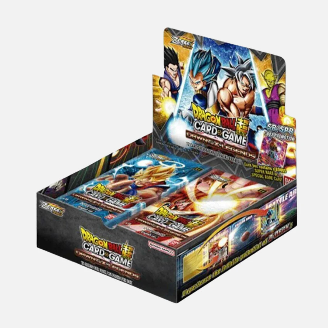 Dragonball Super Card Game Dawn of the Z Legends Display Englisch