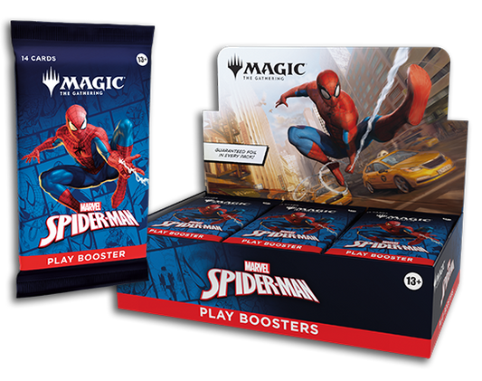 MTG Magic The Gathering Spiderman Play Booster Display Englisch