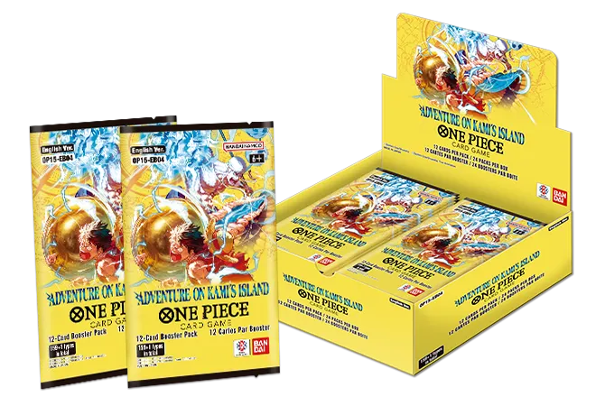 One Piece Card Game Adventure on Kami’s Island OP15 - EB04 Display Englisch