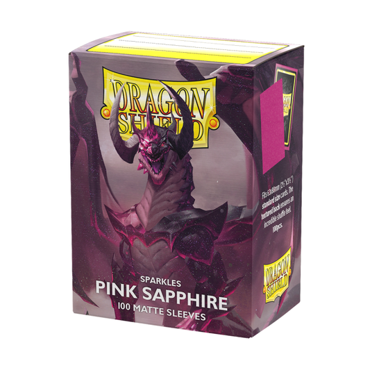 Sleeves Dragon Shield Pink Sapphire Matte Standard Size