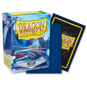 Sleeves Dragon Shield Blue Matte Standard Size