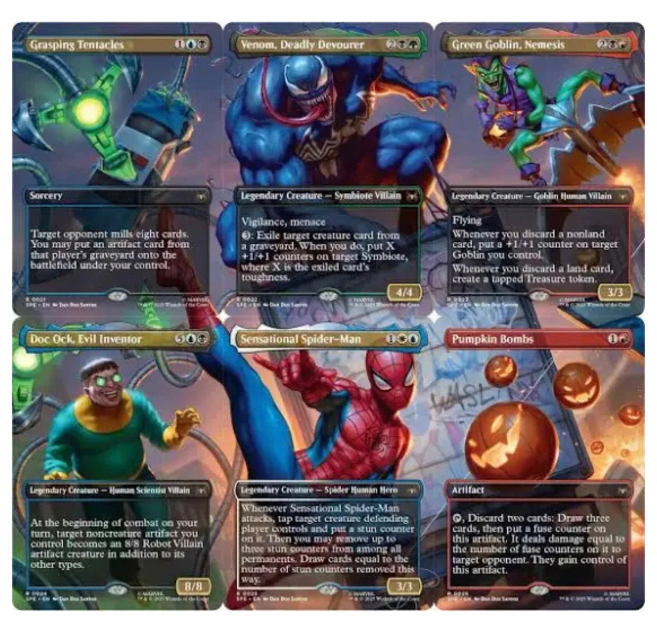 MTG Magic The Gathering Spiderman Scene Box Englisch