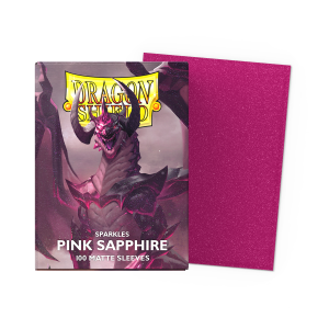 Sleeves Dragon Shield Pink Sapphire Matte Standard Size