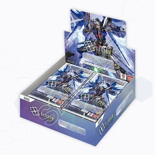 Gundam Card Game Freedom Ascension GD05 Display Englisch