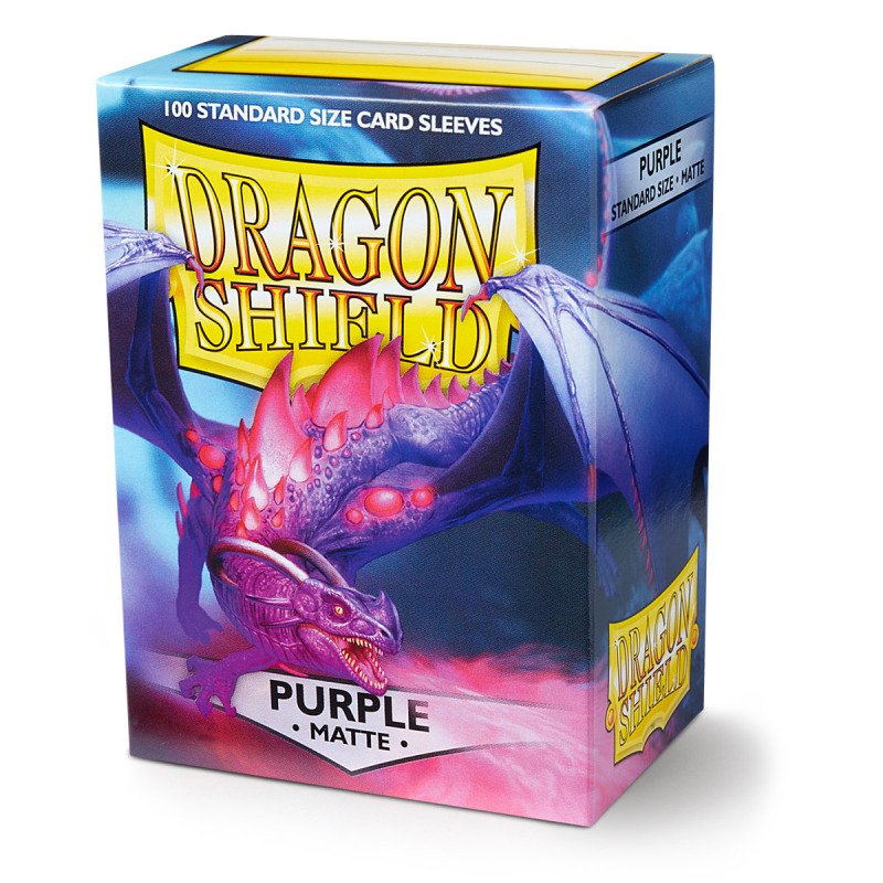 Sleeves Dragon Shield Purple Matte Standard Size
