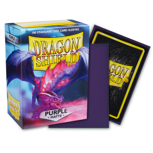 Sleeves Dragon Shield Purple Matte Standard Size